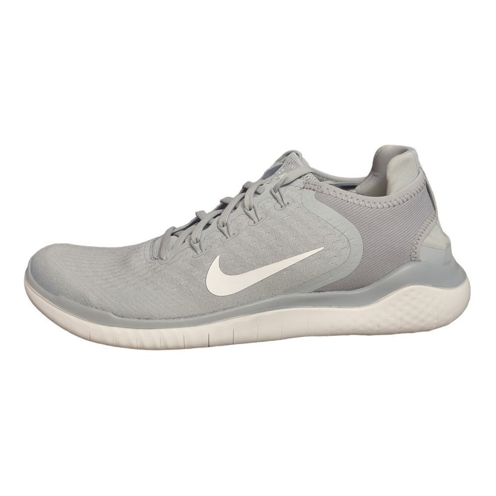 Nike Free RN 2018 Men's Running Shoes Grey White 942836 003 Men's Size's Gym